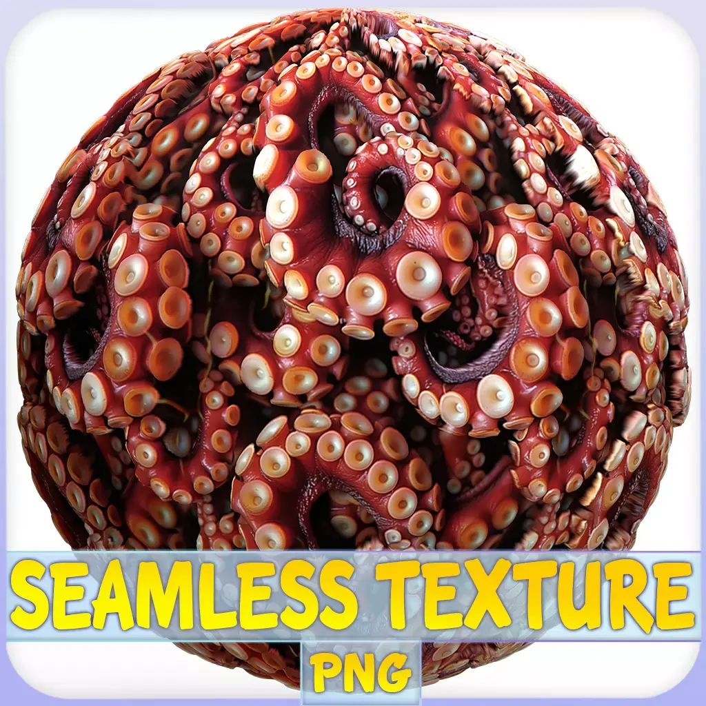 Octopus Seamless Texture Texture Textured