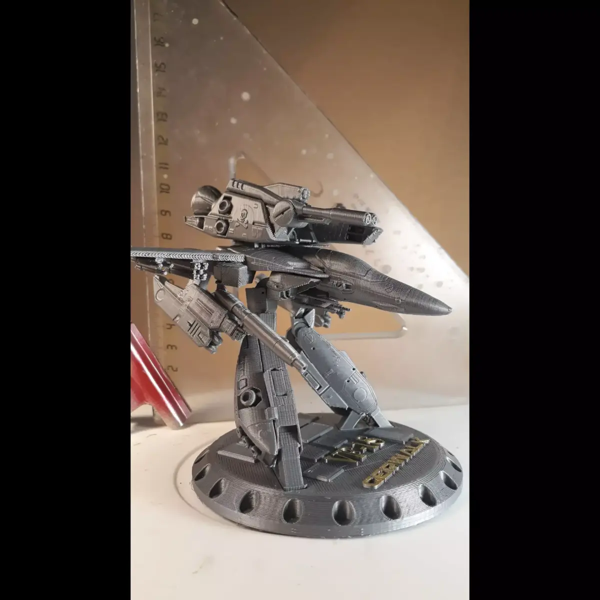 GERWALK VF-1S - MACROSS ROBOTECH STATIC FIGURE 3D print model