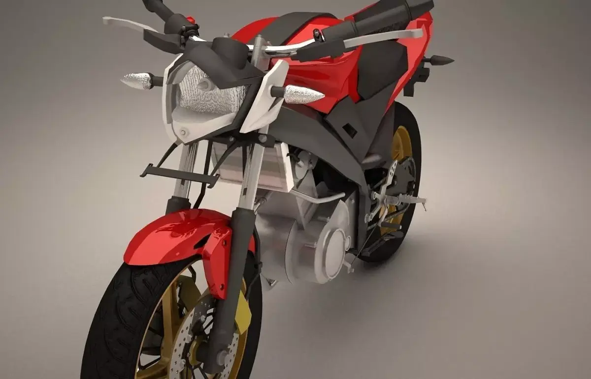 yamaha v-ixion streetfighter 3D model