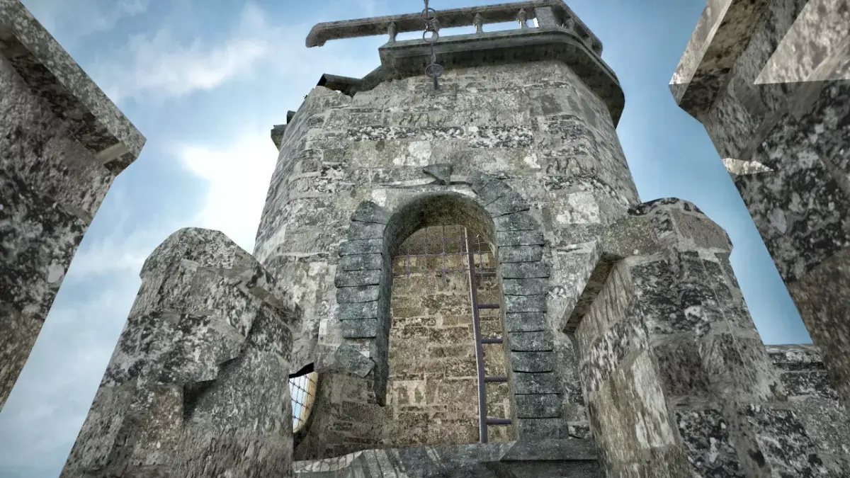 Castle Walls 3D model
