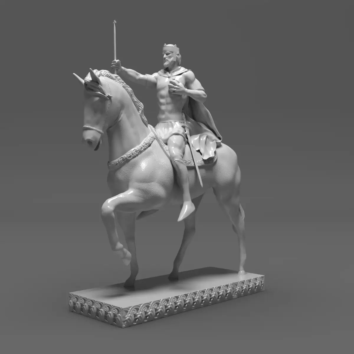 kral Tomislav - Jinete 3D print model