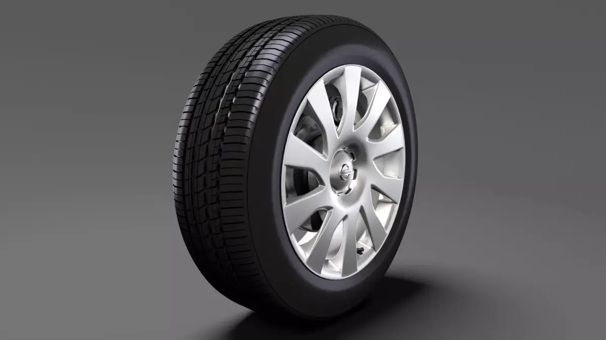 Nissan NV300 Van wheel 2017 3D model