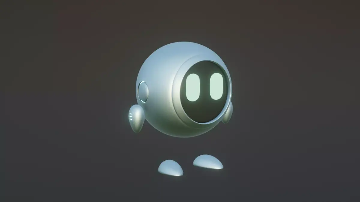 Robot  3D model 2