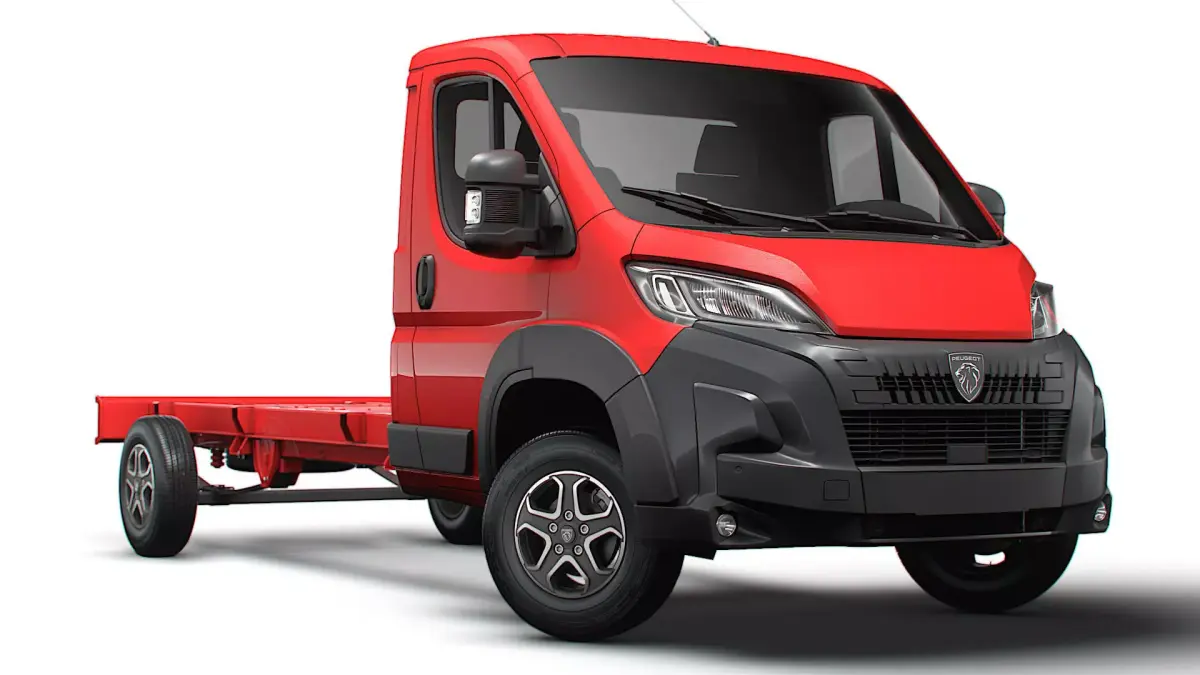 Peugeot Boxer Chassis SCab 4300WB 2025 3D model