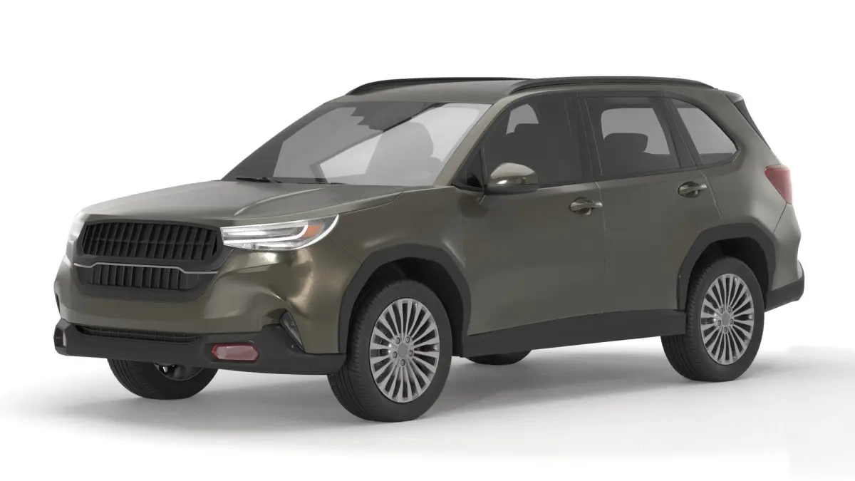 Generic SUV 02 3D model