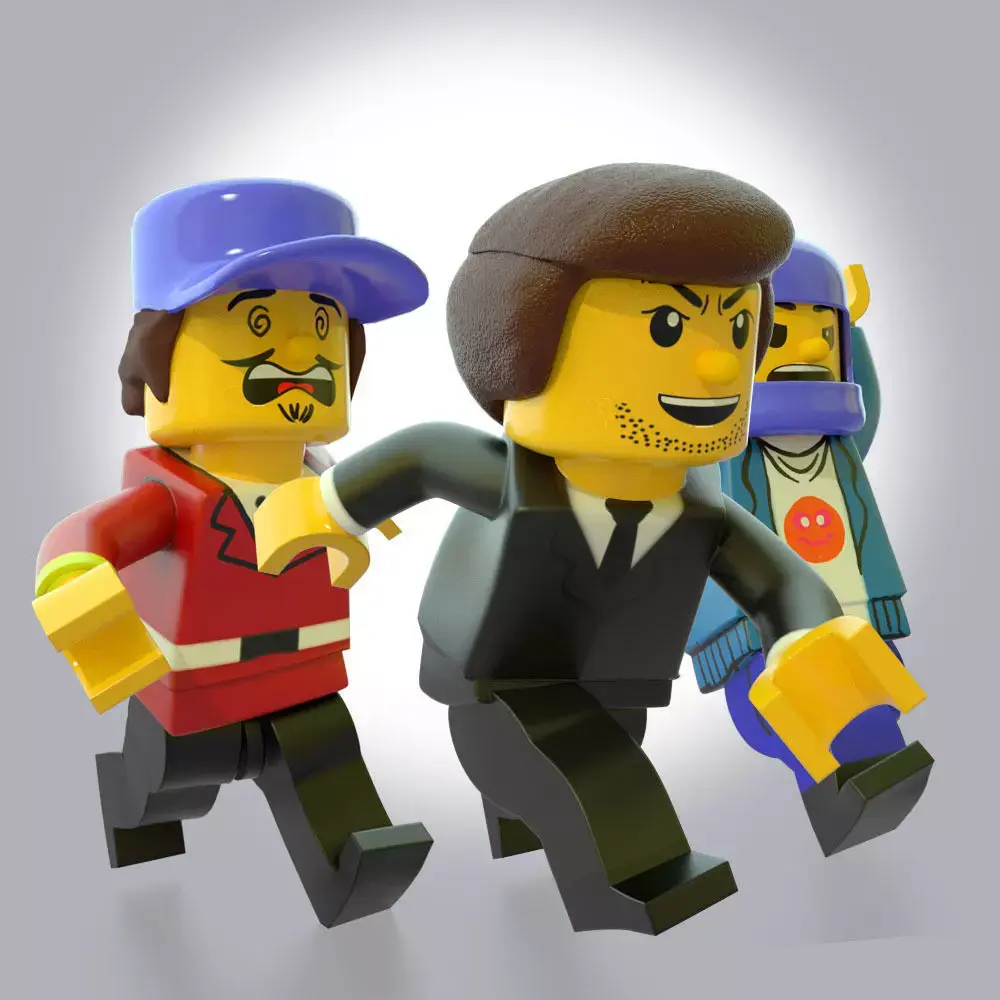 LEGO CHARACTER PLUS BONUS 3D model