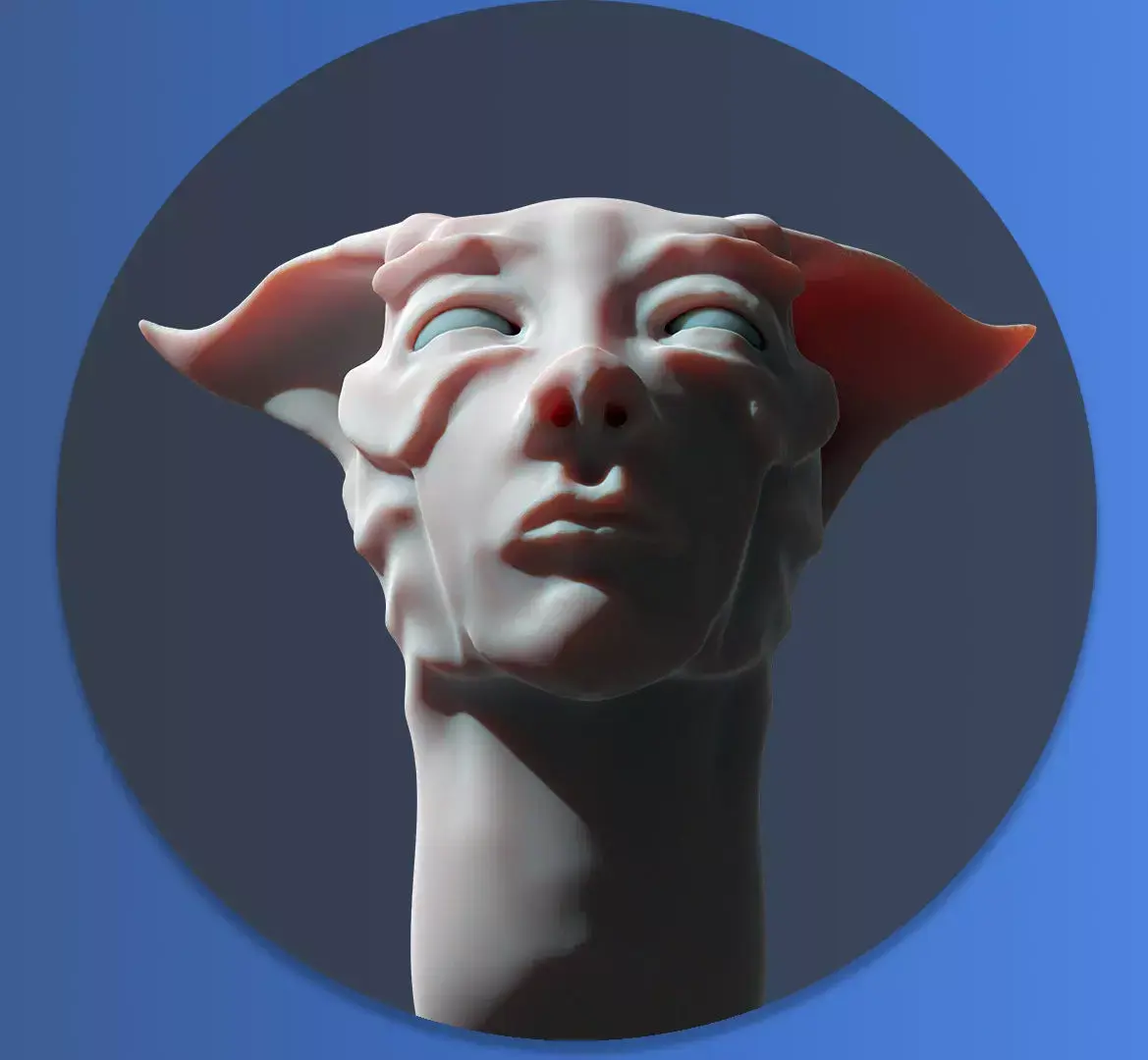 SK Head Free 3D model