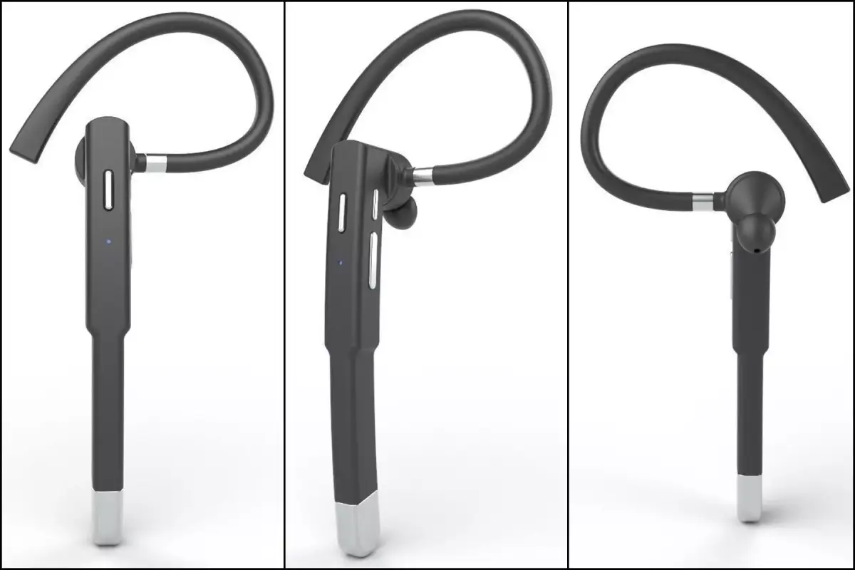 Bluetooth Headset M3 Low-poly 3D model