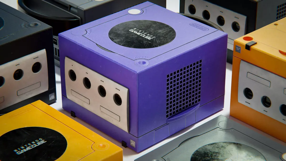 Nintendo GameCube Console Used and Refurbished 3D model