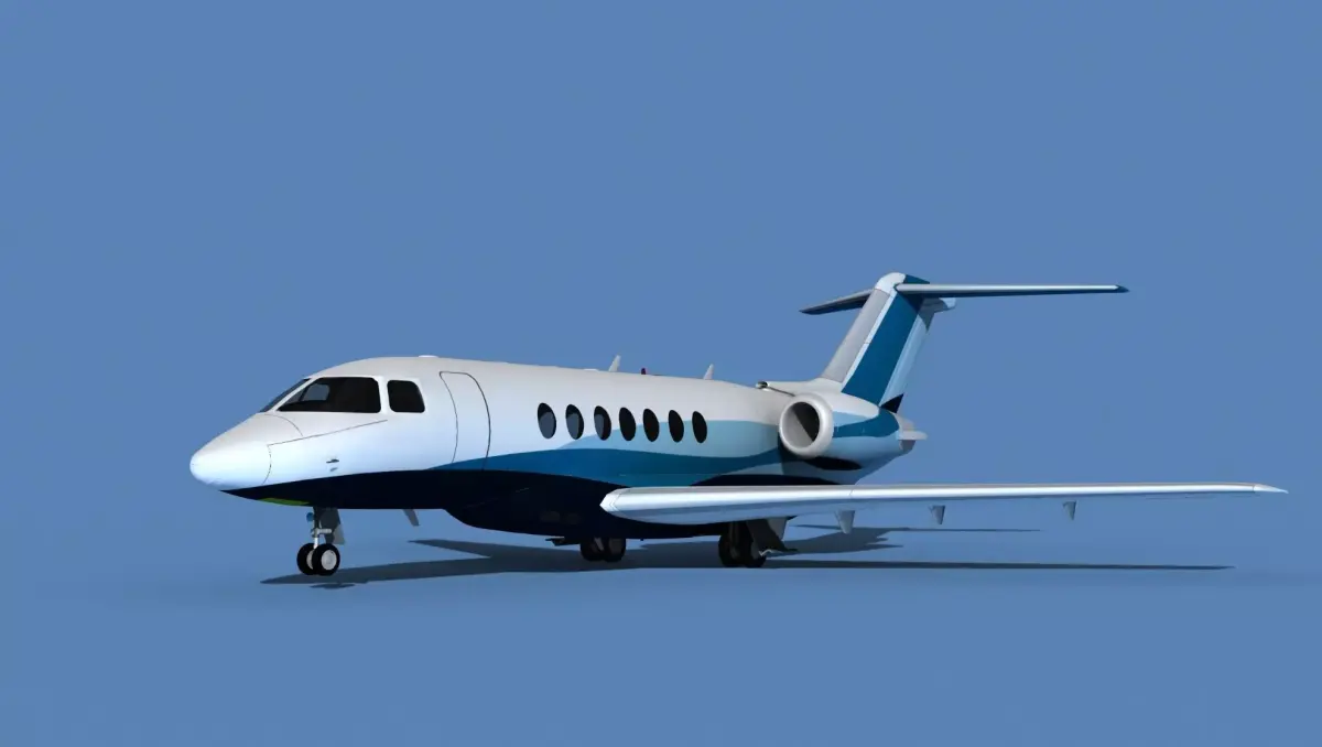 Hawker Siddley 4000 V10 3D model