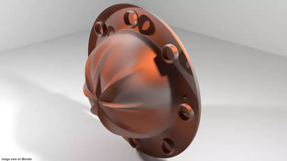 Personal Armor Shield - Medieval Langobart 3D model