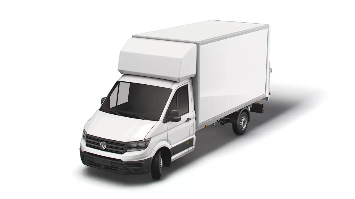VW Crafter Luton Tail Lift 2021 3D model