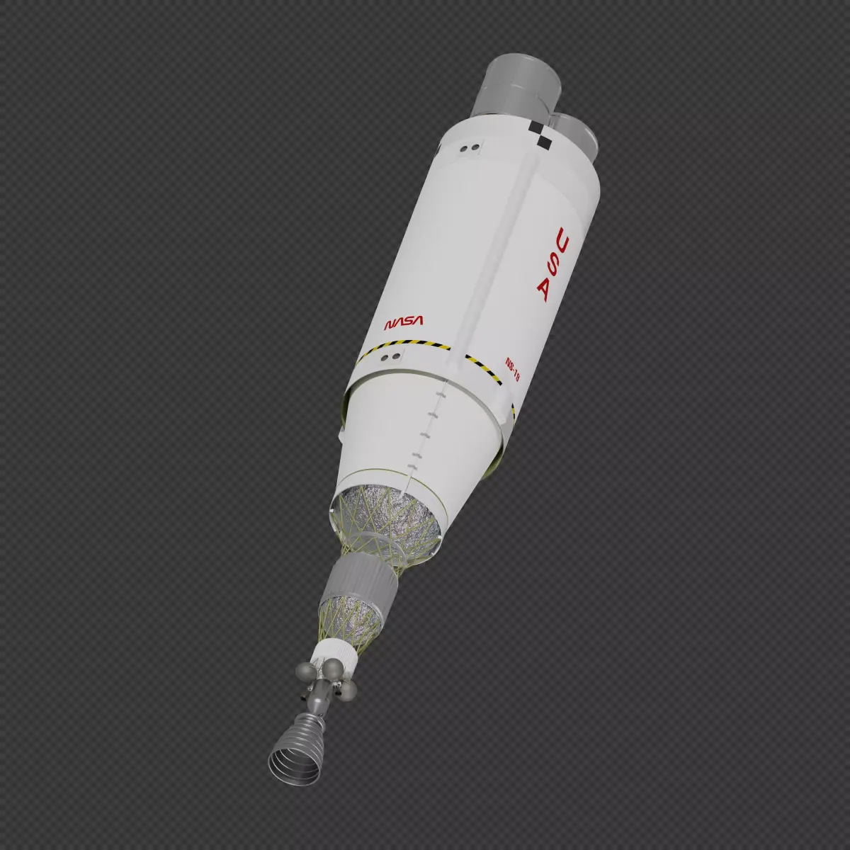 NASA Nuclear Shuttle 3D model