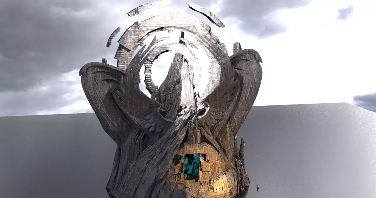 Enoch heavens portal 3D model