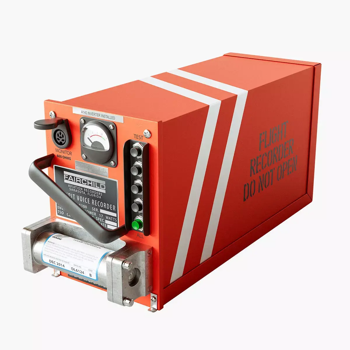 Flight Voice Record Box 3D model