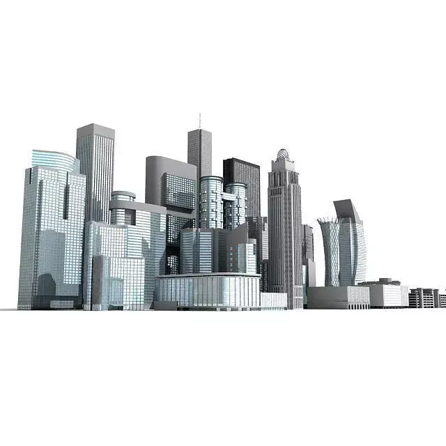 22 Architecture Buildings 3D model