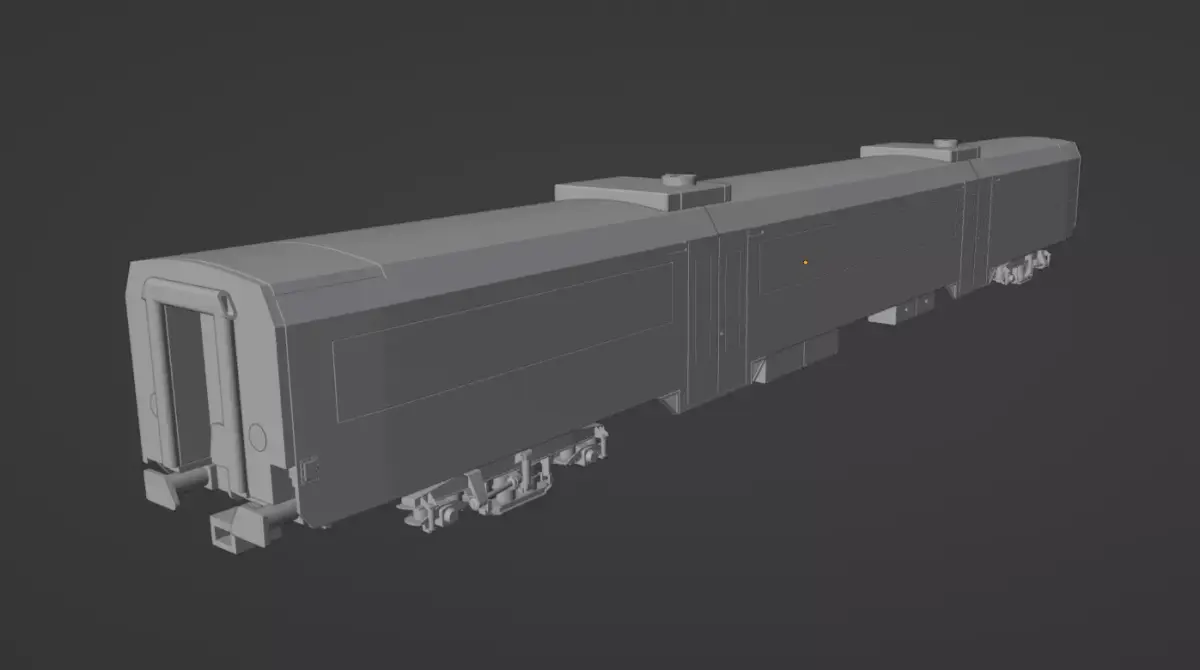 H0 1-87 scale Modus Wagen BDylsf 456 3D print model