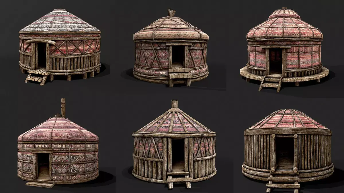 Traditional Yurt Nomads Tent Collection 