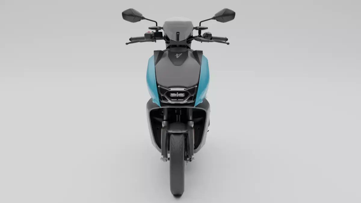 Scooty Low-poly 3D model