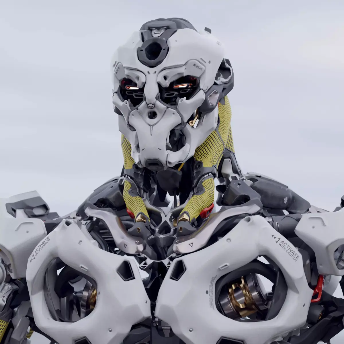 Sci-fi Robot 3D model buy