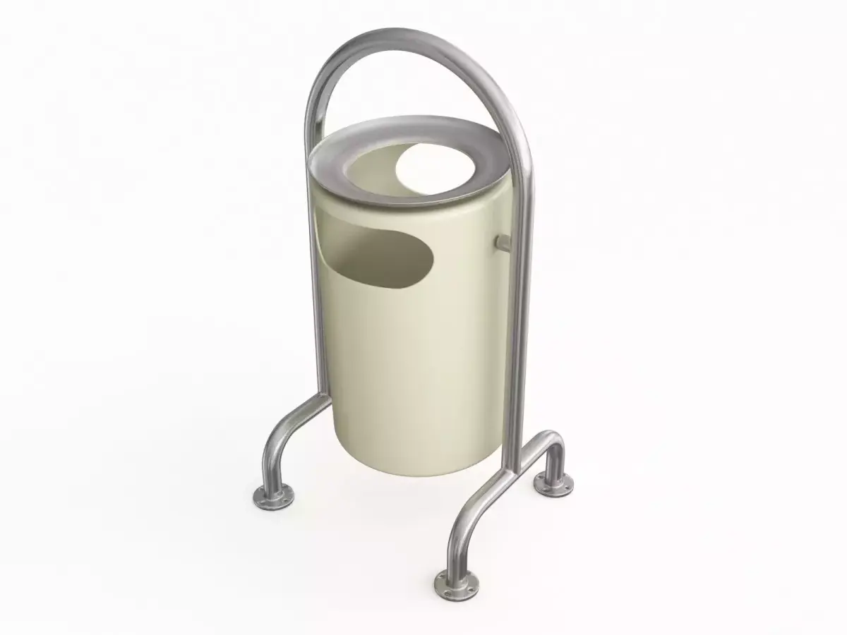 Trash can 14 3D model