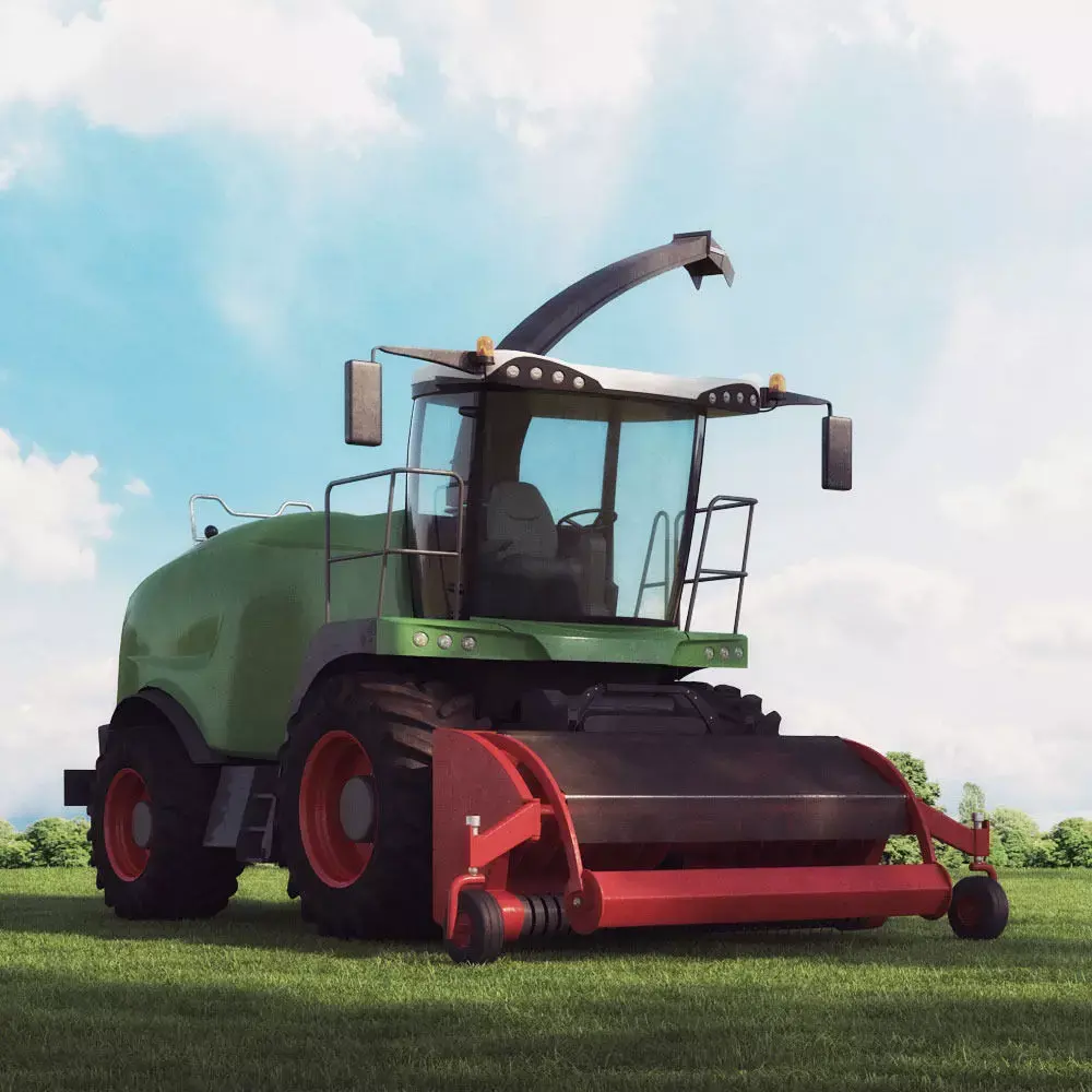 harvester 14 am 146 3D model