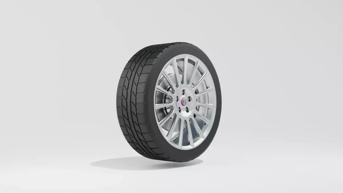Alfa Romeo 147 5 door 2019 Wheel 3D Model 3D model