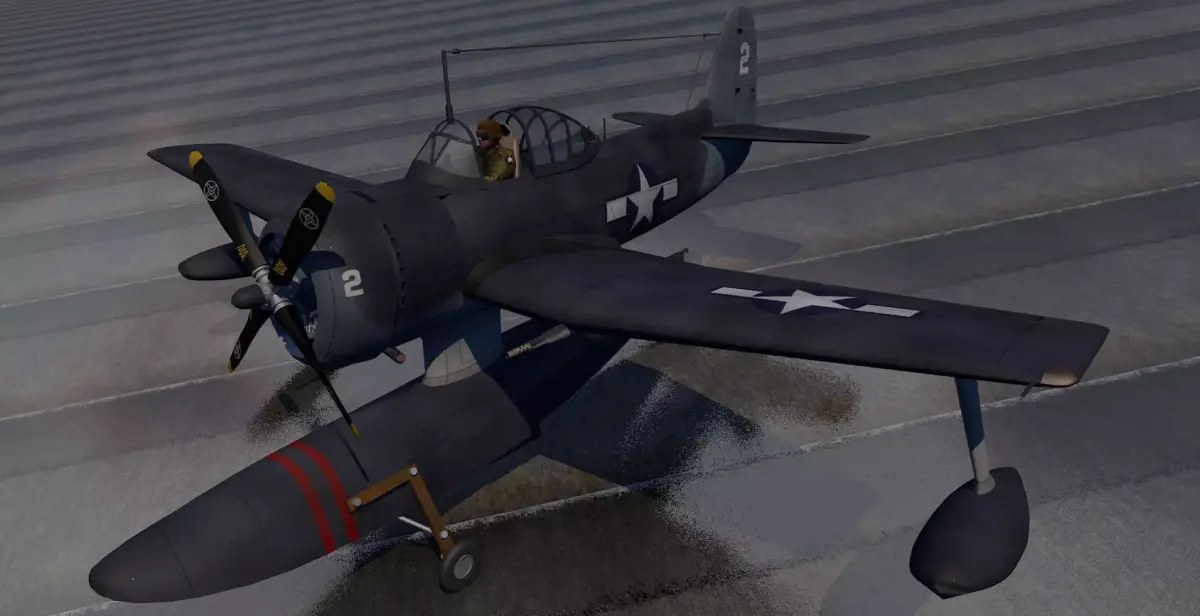 Curtiss SC-1 Seahawk 3D model