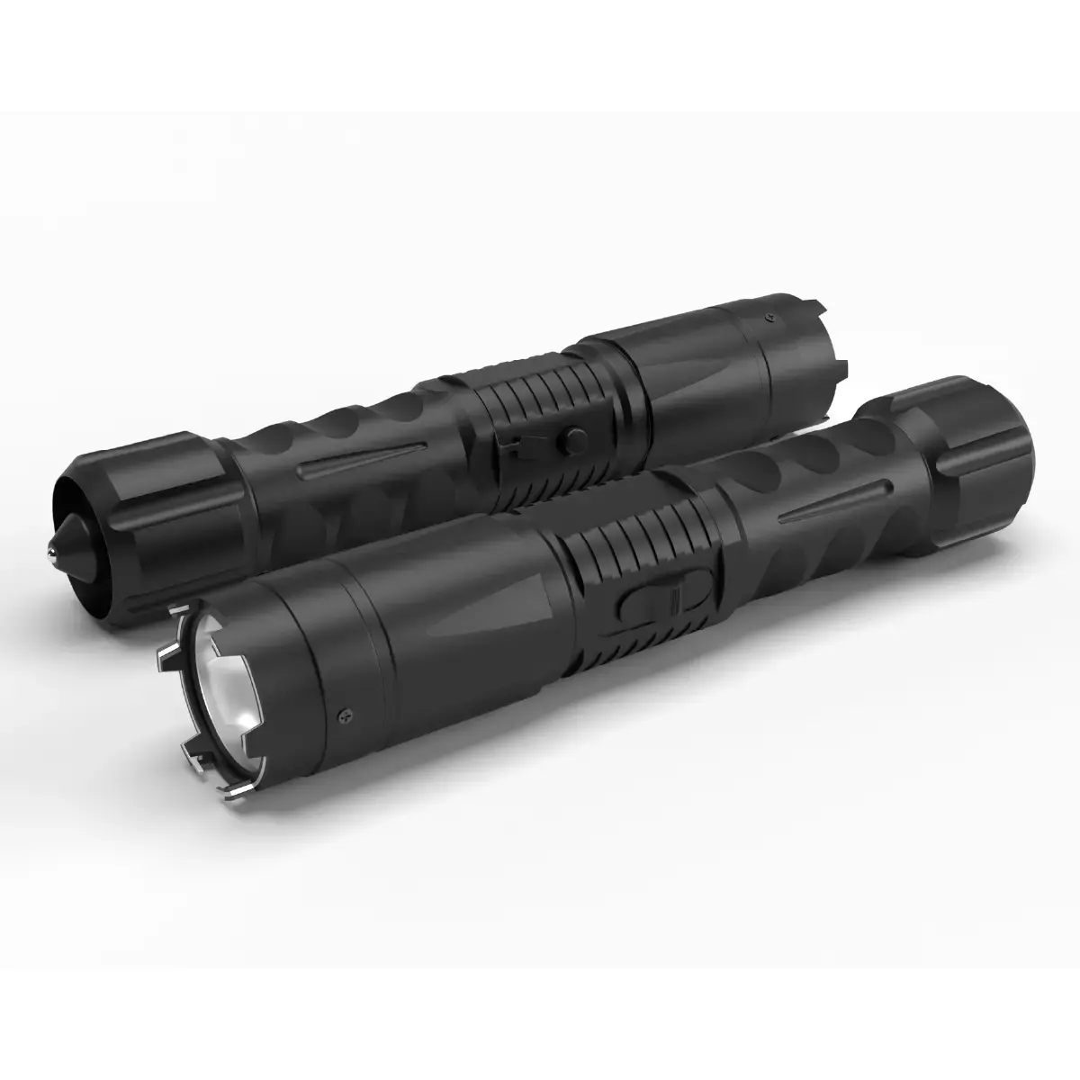 Stun Gun Flash Light with 3D Mockup 3D model