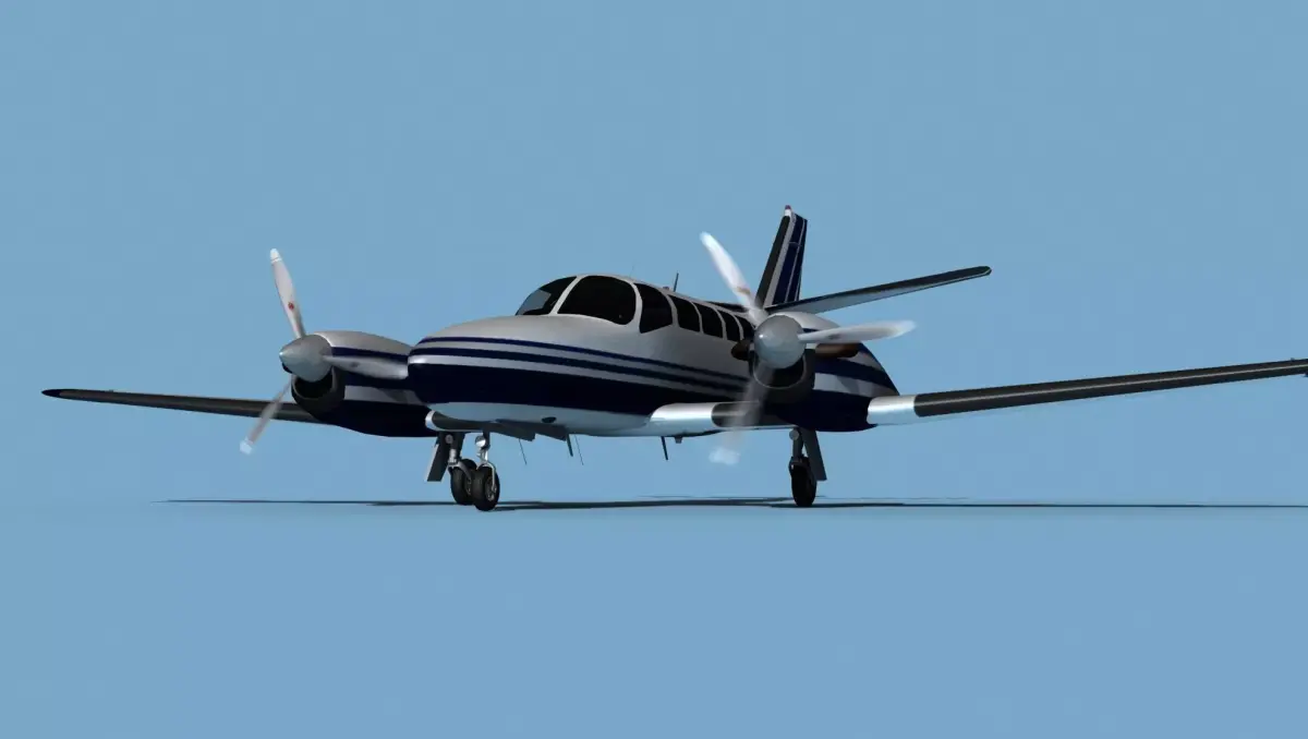 Cessna F406 Caravan II V09 3D model
