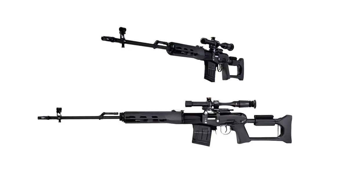 Dragunov Sniper Rifle 3D model