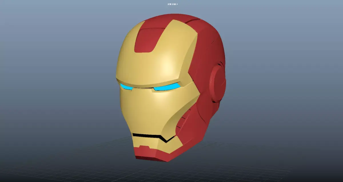 ironman Marvel super hero Helmet realistic highpoly metaverse 3D model