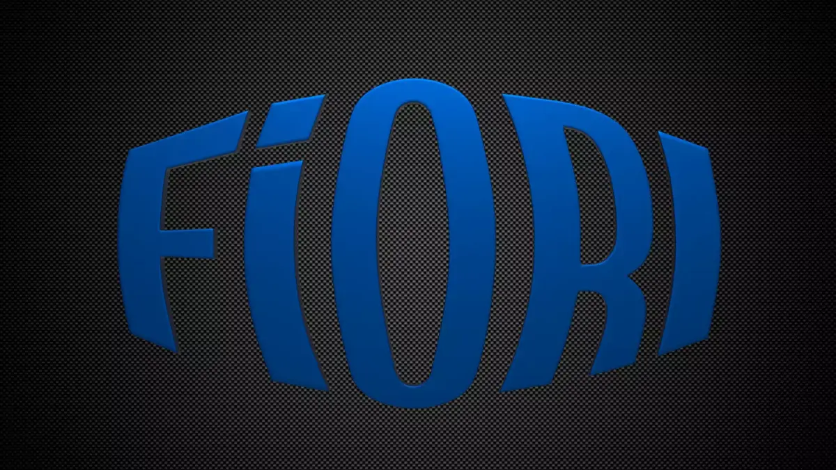 fiori logo 3D model