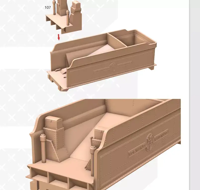 Hogwarts Express Full Kit 3D model