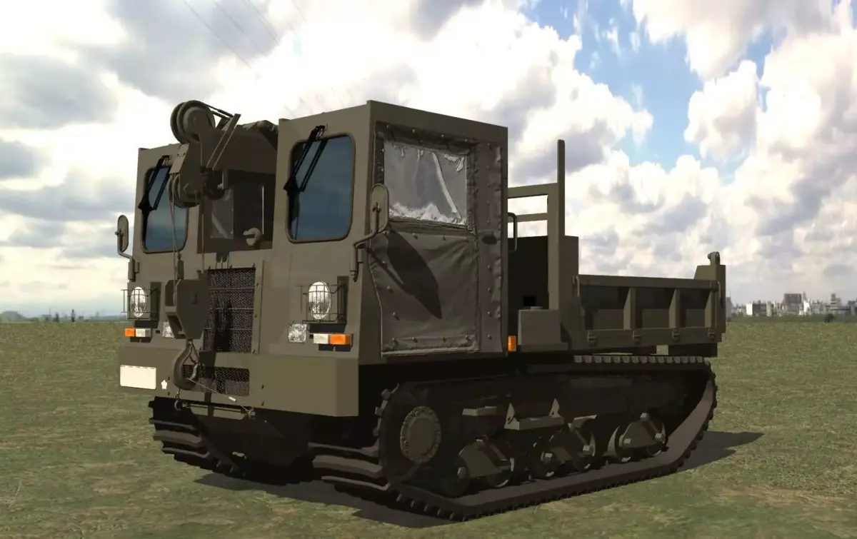 JGSDF Material carrier 2set 3D model