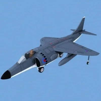 SEA HARRIER FRS1 3D model
