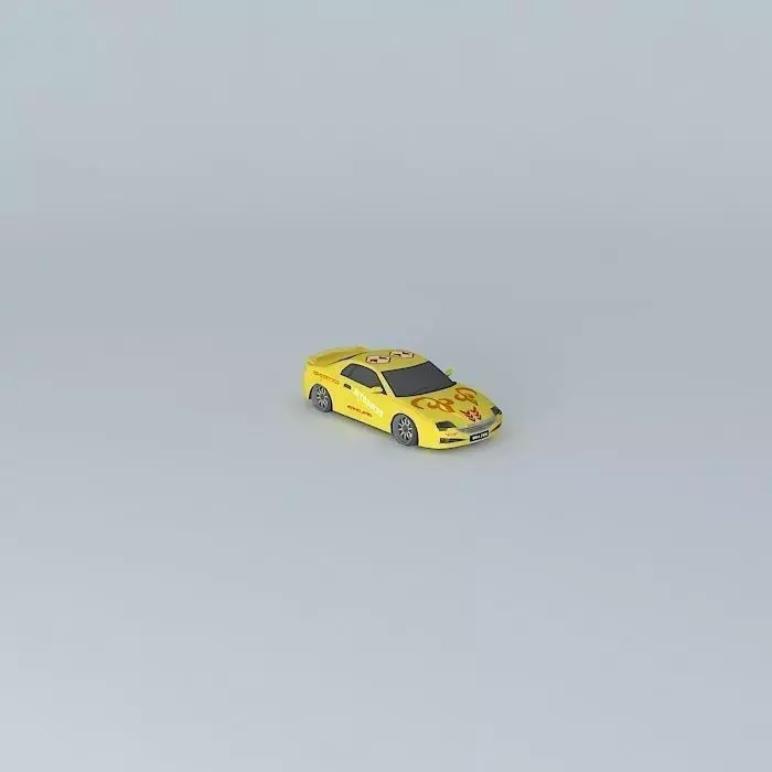 Modified 1998 Alpha Airstream Free 3D model