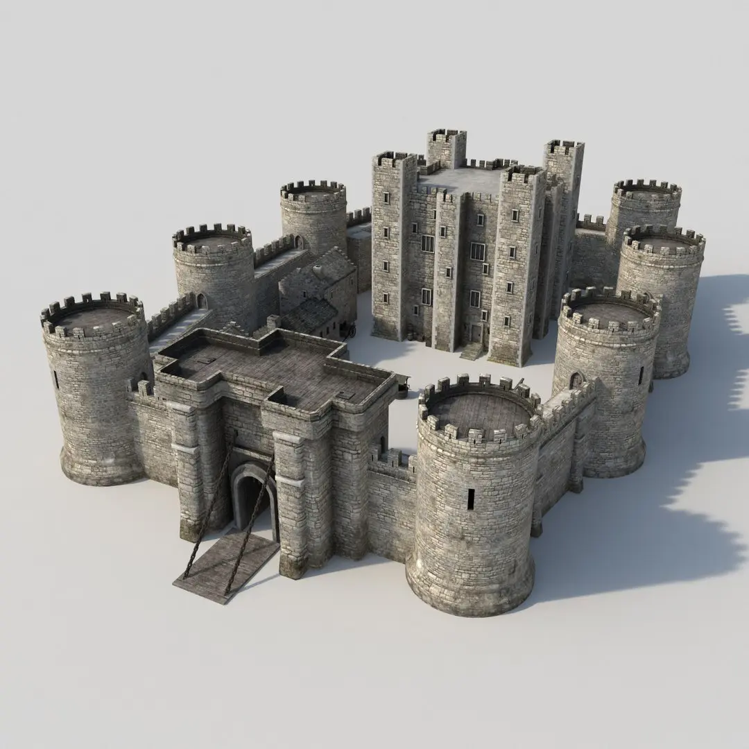 Medieval Castle  purchase 3D model