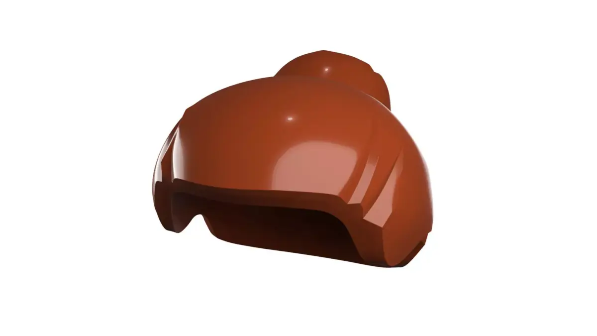 Custom3Dprint Minifigure Accessory - Minifigure Hair S2 - 011 3D print model