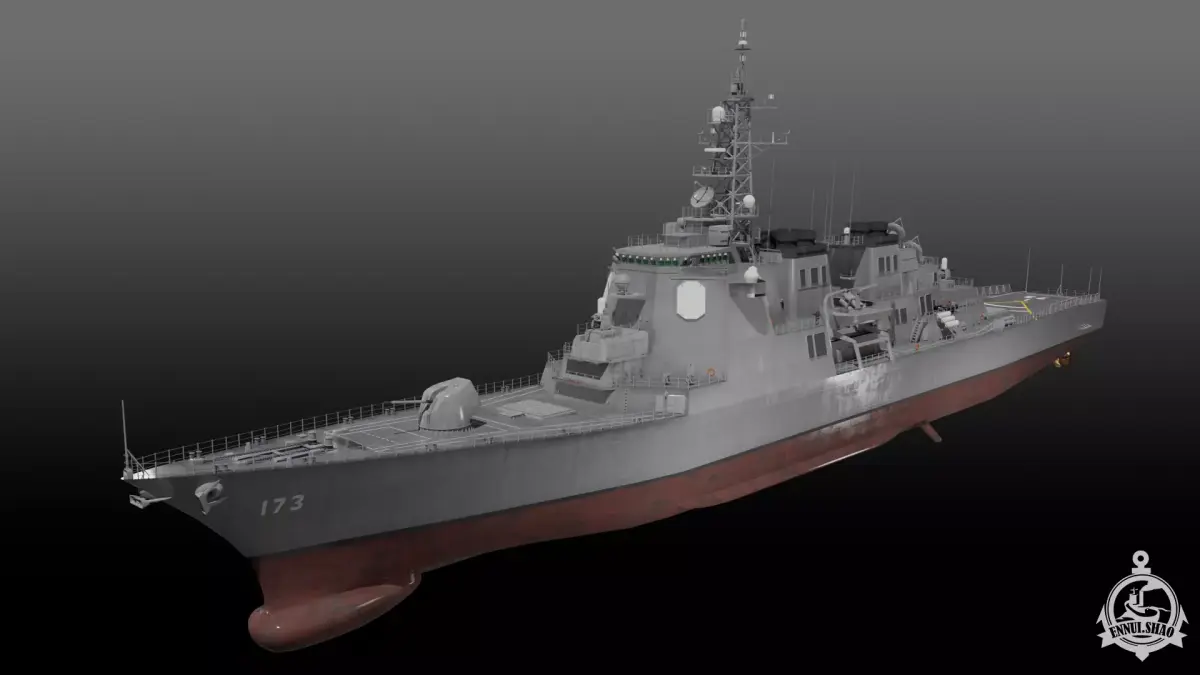 JS Kongo DDG-173 3D model
