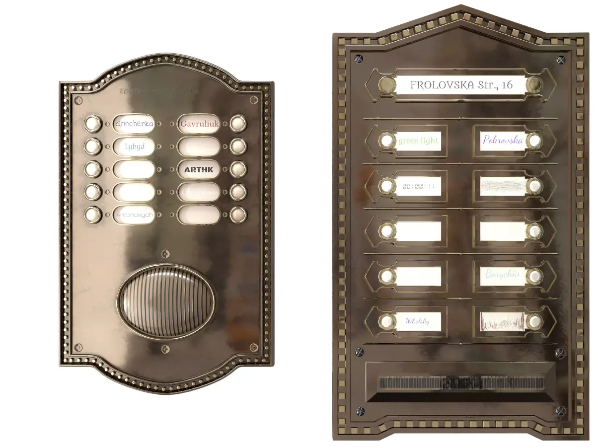 Electric Vintage Doorbell new 3D model