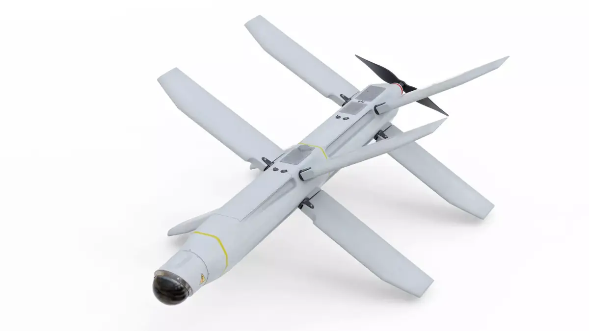 Loitering munition  Lancet drone 3D model