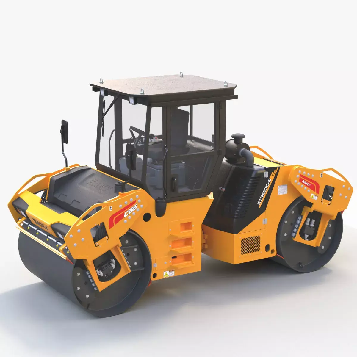  Road Roller 1  3D model