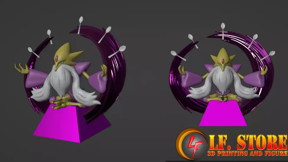 Pokemon Mega Alakazam 3D model