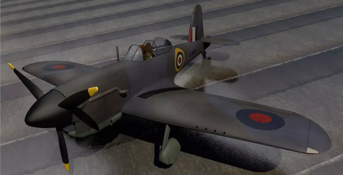 Miles M-20 3D model