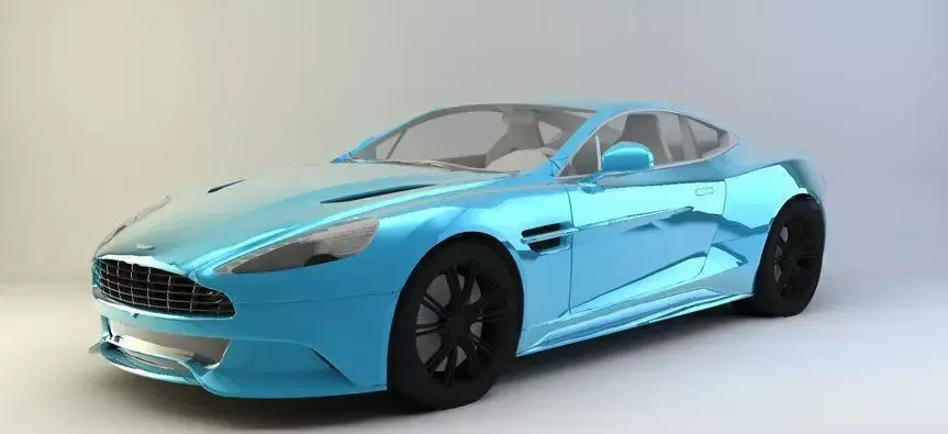 Aston Martin Vanquish Free 3D model