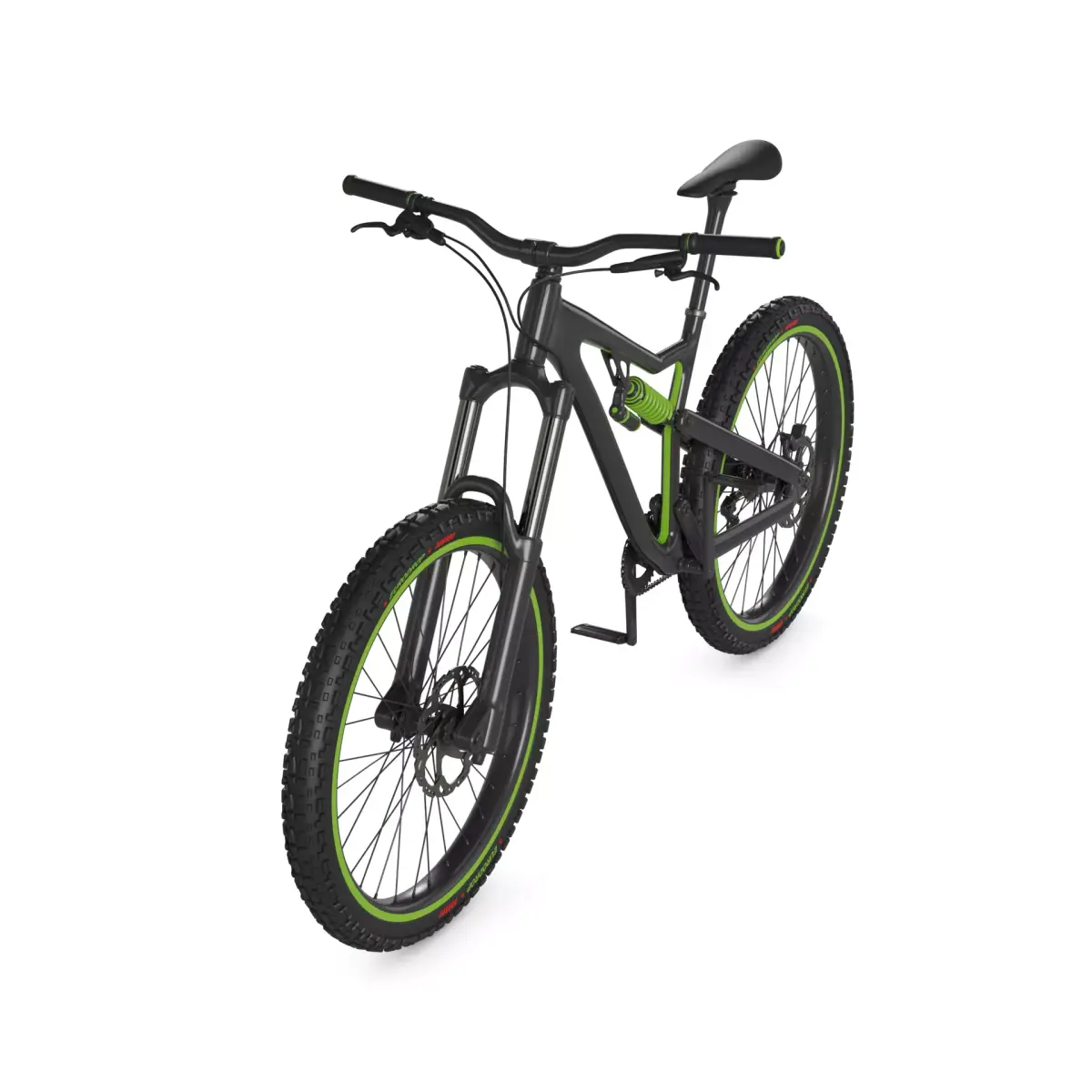 Downhill Bicycle 3D model shop
