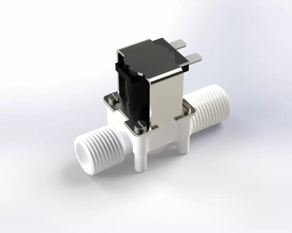 Solenoid valve 3D model