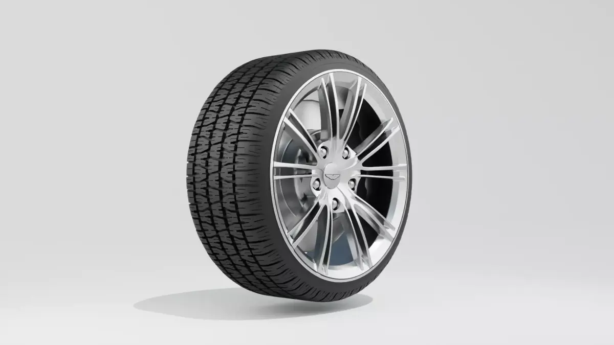 Aston Martin 2013 AM 310 Vanquish Wheel 3D model