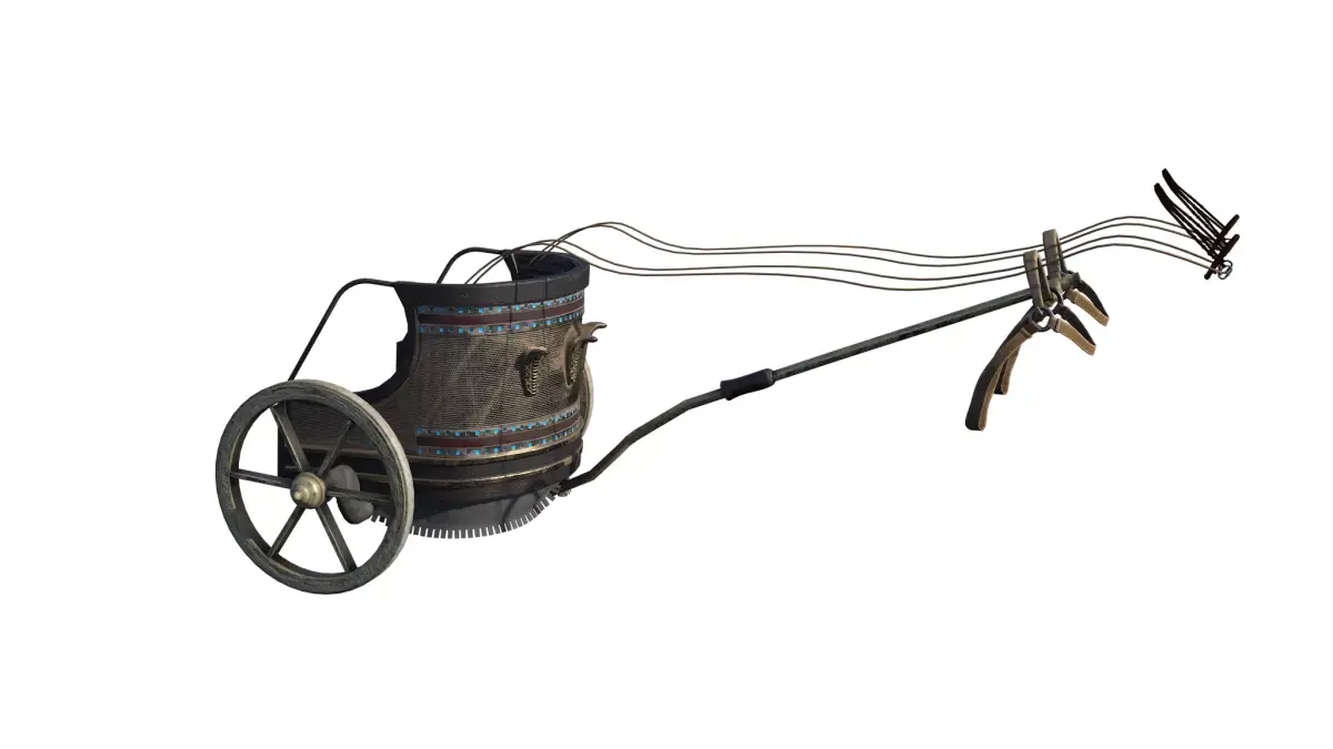 PHOTOREALISTIC EGYPT BATTLE CHARIOT 3D model